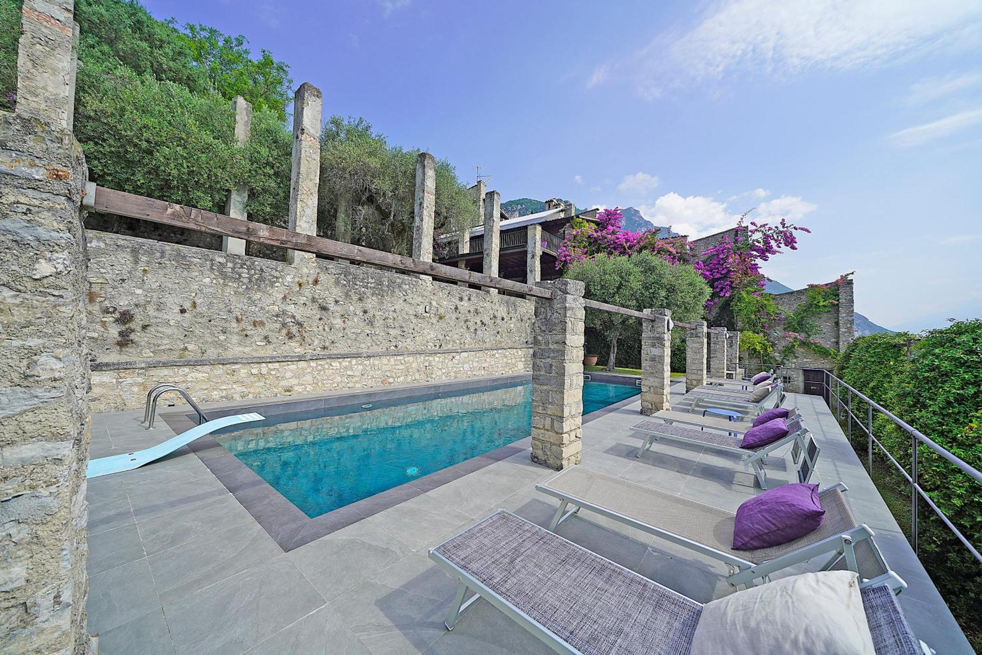 Villa Rachele: Stunning Luxury Villa In Centre Gargnano With Private Pool And Breathtaking Views Εξωτερικό φωτογραφία